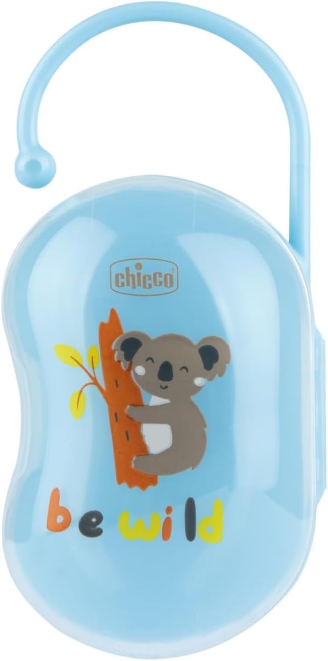 Chicco Soother Holder 0m+, Blue - Image 1